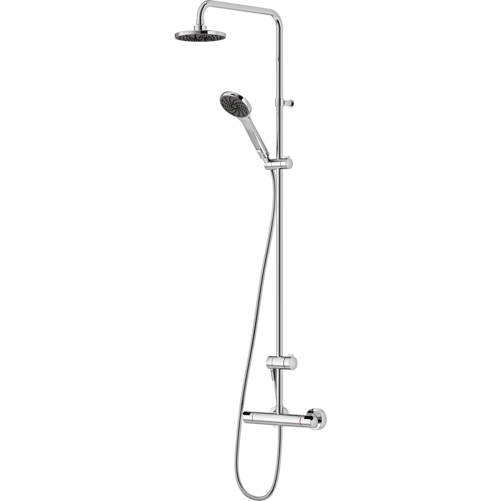 Cera Shower system Kit, krom