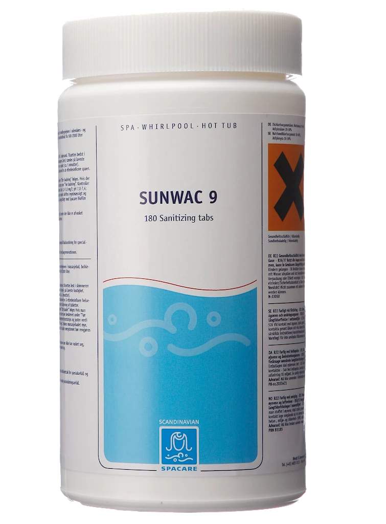 SunWac 9 klortabletter SunWac 9 klortabletter