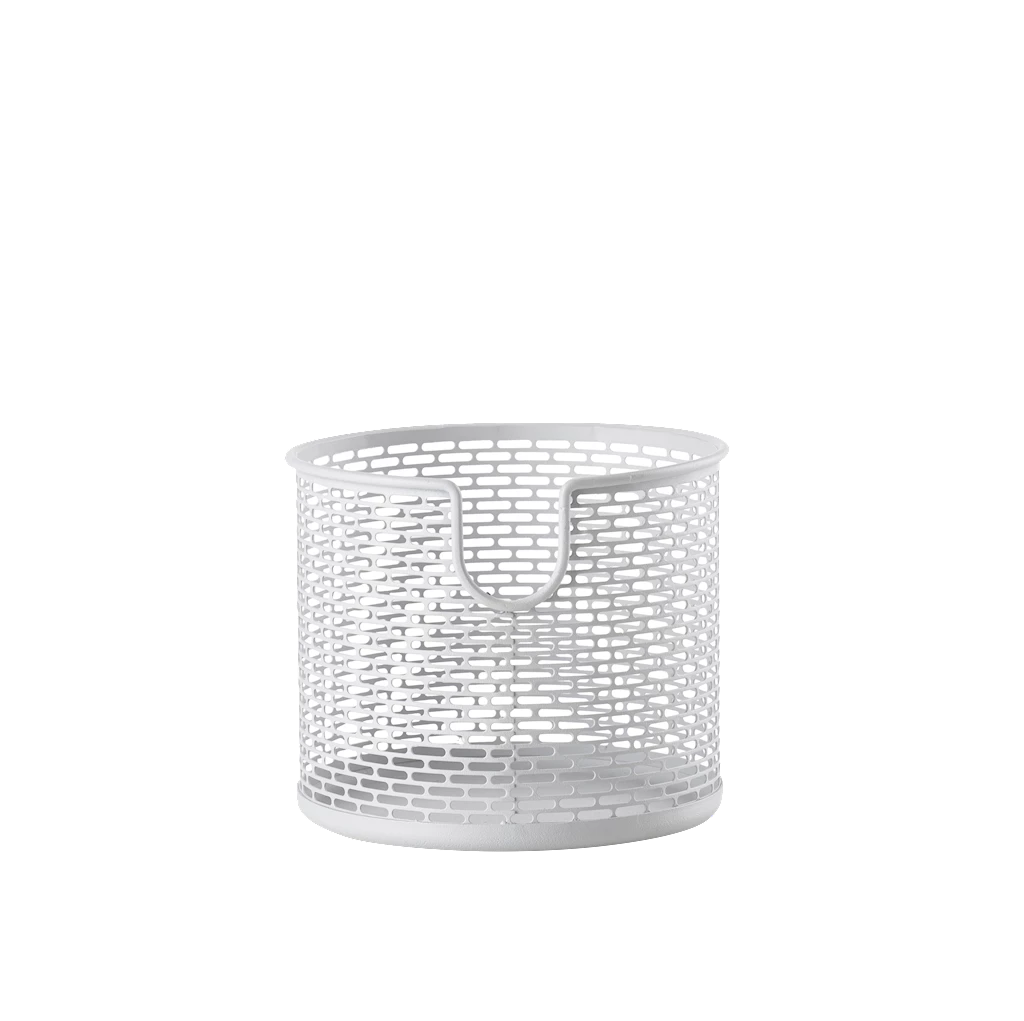 Oppbevaringskurv, White Oppbevaringskurv, White