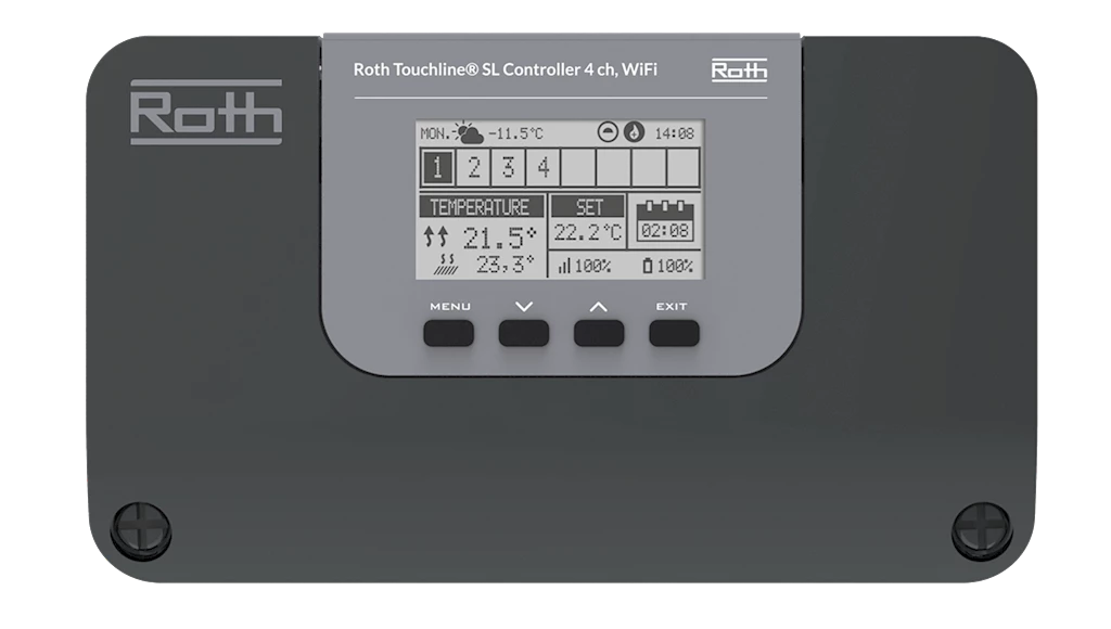 Roth Touchline SL kontrollenhet 4, WIFI Roth Touchline SL kontrollenhet 4, WIFI