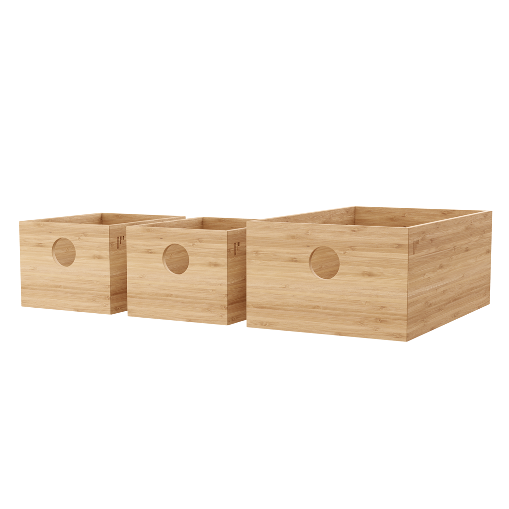 3BOX - bokssett i bambus