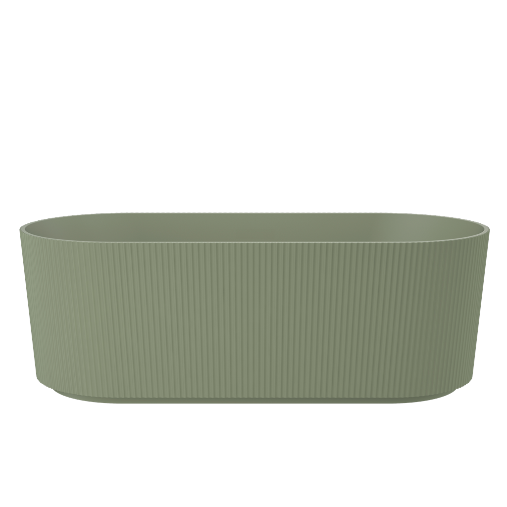 Morviga badekar 150, grønn matt