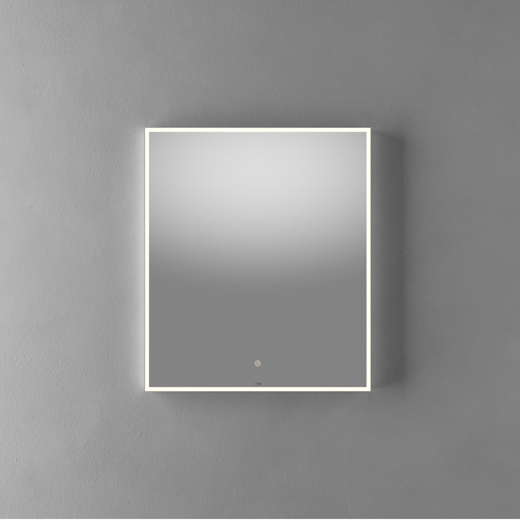 Vange speil 60, hvit