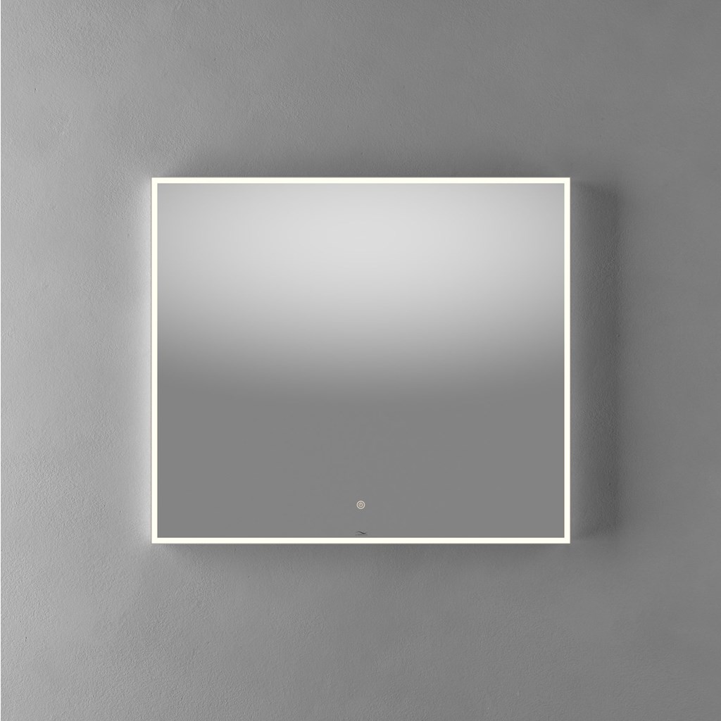 Vange speil 80, hvit