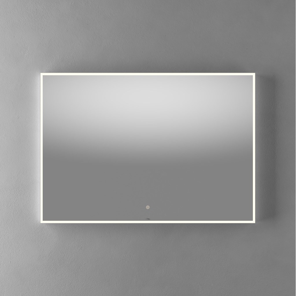 Vange speil 100, hvit