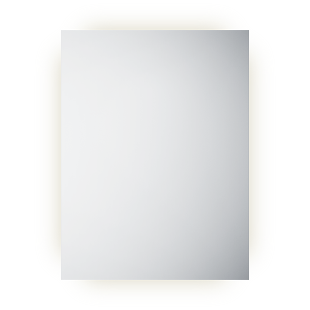 Frame 60 speil med lys/antidugg